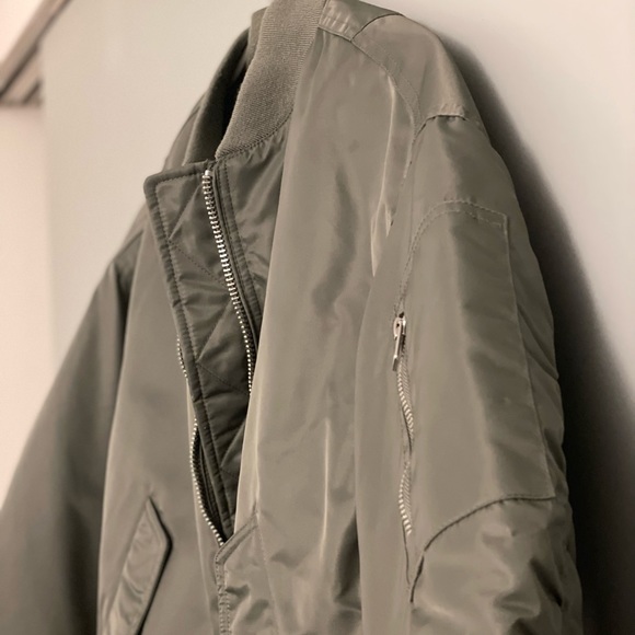 Olive green Zara Jacket - Picture 7 of 8